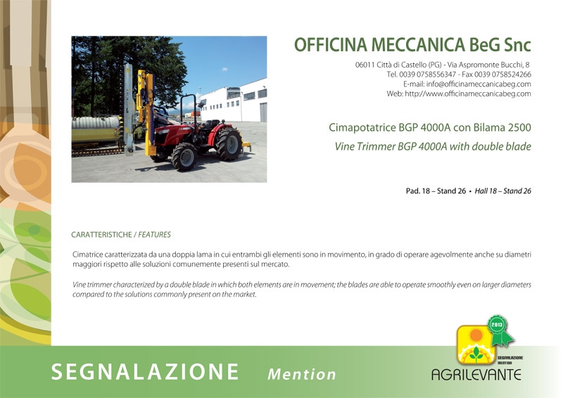 Scheda Officina B E